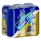 Flying Fish Dry Apple Flavoured Premium Beer Cans 6 x 500ml