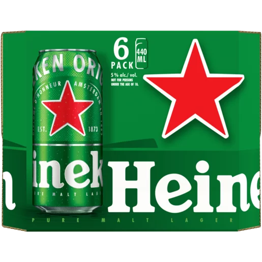 Heineken Can 6 x 440ml