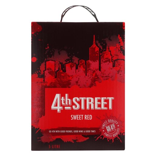 4Th Street Sweet Red Wine 5L