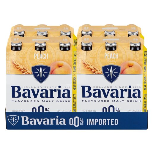 Bavaria 0% Malt Peach 24 x 330ml