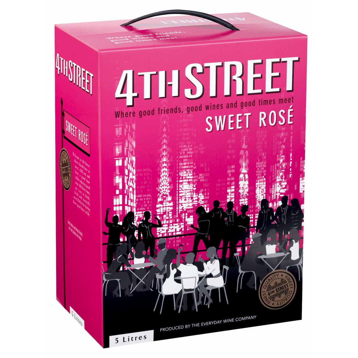 4Th Street Natural Sweet Rose 5l