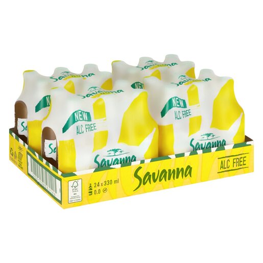 Savanna Cider 0% 24 x 330ml