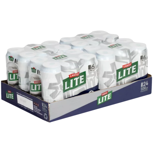 Castle Lite Ice Core Can 24 x 500ml