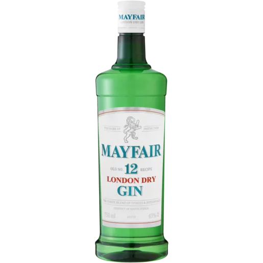 Mayfair London Dry Gin Bottle 750ml